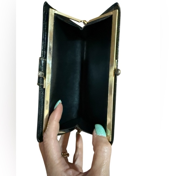 Vintage Celine Black Leather Wallet - Picture 3 of 3